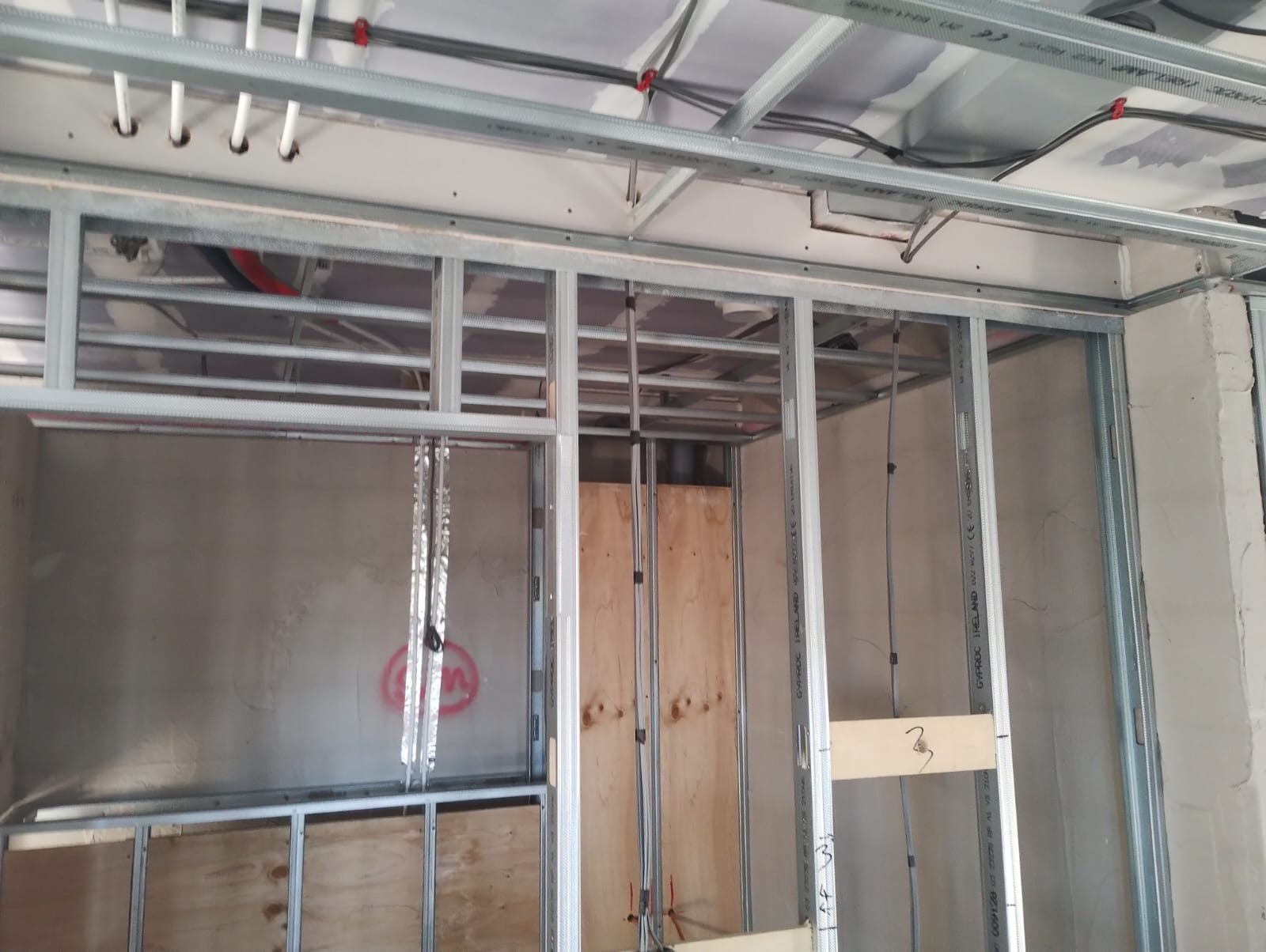 oli turner drylining Metal stud work wiltshire